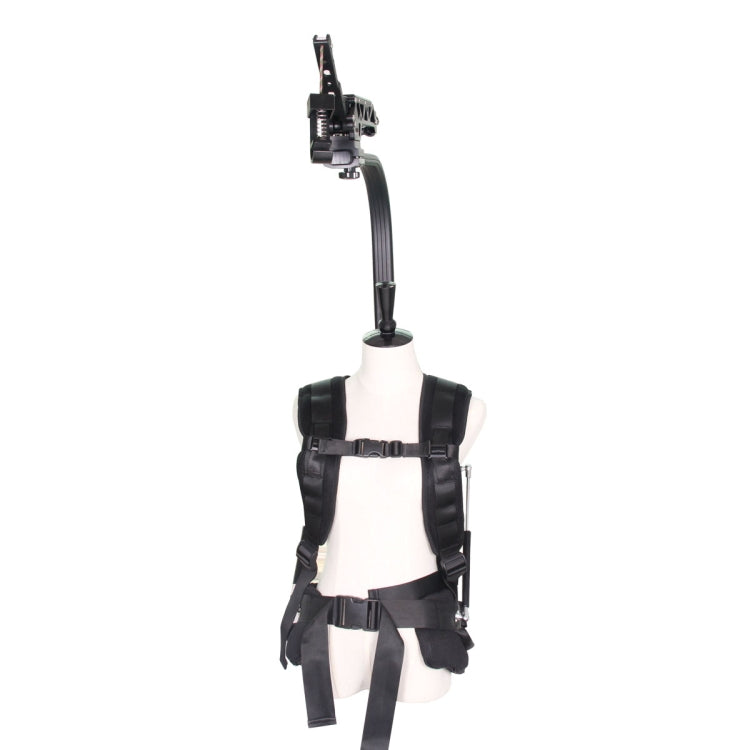 YELANGU B100 Stabilizer Vest Camera Support System with Damping Head for DSLR & DV Cameras, Load: 8-18kg, With Damping Head, Load: 8-18kg