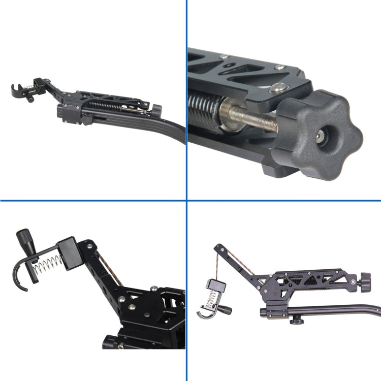 YELANGU B100 Stabilizer Vest Camera Support System with Damping Head for DSLR & DV Cameras, Load: 8-18kg, With Damping Head, Load: 8-18kg