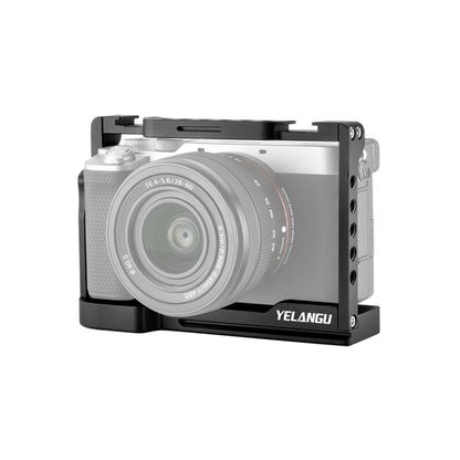 YELANGU C24 Video Camera Cage Stabilizer for Sony Alpha 7C / A7C / ILCE-7C, For Sony Alpha 7C Single Cage