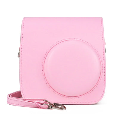 Retro Full Body PU Leather Case Camera  Bag with Strap for FUJIFILM instax mini 7+, For FUJIFILM Instax Mini 7+