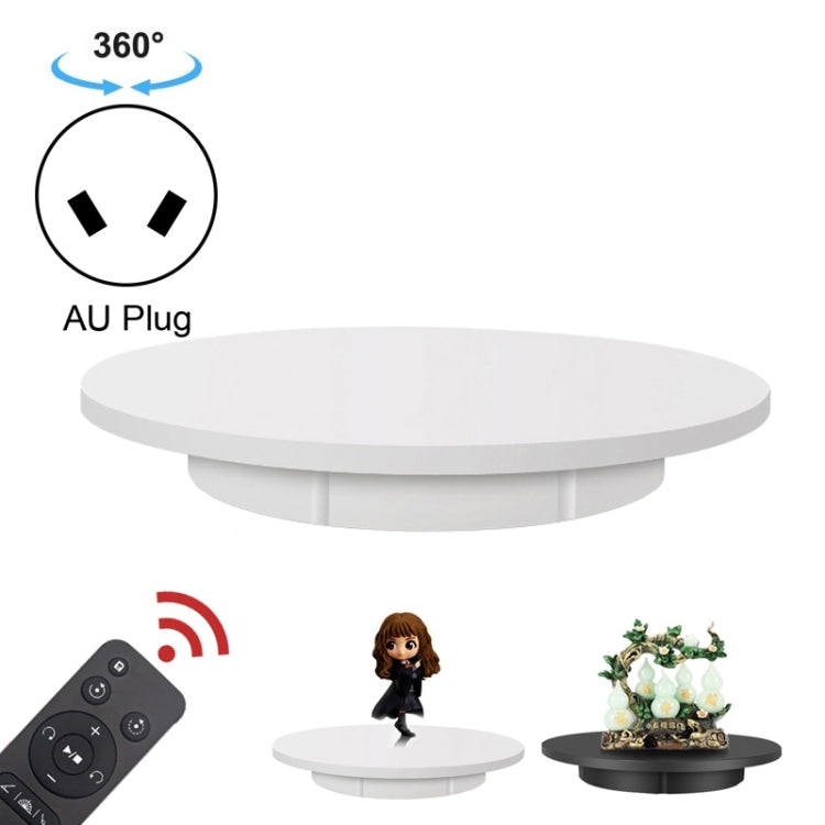 42cm Electric Rotating Display Stand Video Shooting Props Turntable, Load: 100kg, Plug-in Power, AU Plug, 42cm, AU Plug