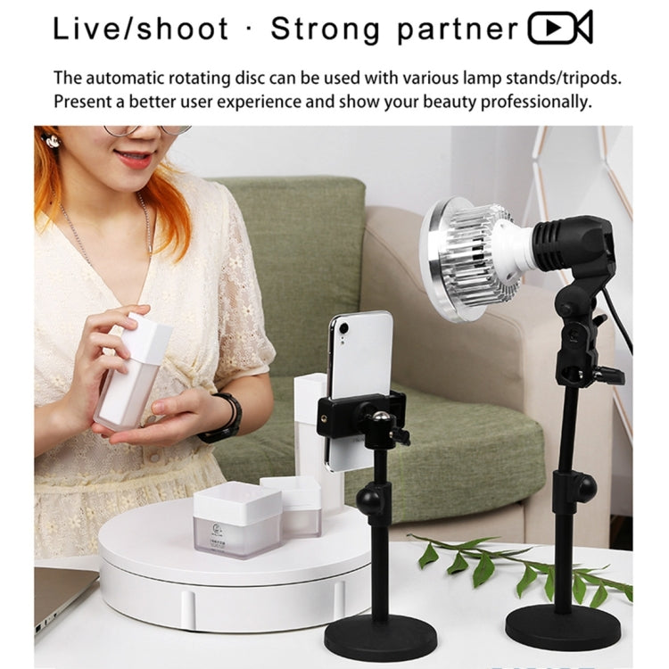42cm Electric Rotating Display Stand Video Shooting Props Turntable, Load: 100kg, Plug-in Power, AU Plug, 42cm, AU Plug