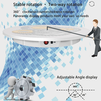 60cm Electric Rotating Display Stand Props Turntable, Load: 100kg, Plug-in Power, AU Plug, 60cm, AU Plug