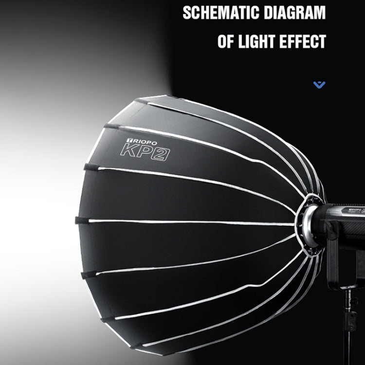 TRIOPO KP2-70 70cm Speedlite Flash Deep Parabolic Softbox Bowens Mount Diffuser, KP2-70