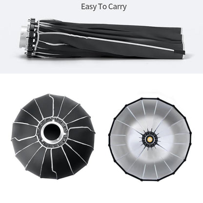 TRIOPO KP2-90 90cm Speedlite Flash Deep Parabolic Softbox Bowens Mount Diffuser, KP2-90