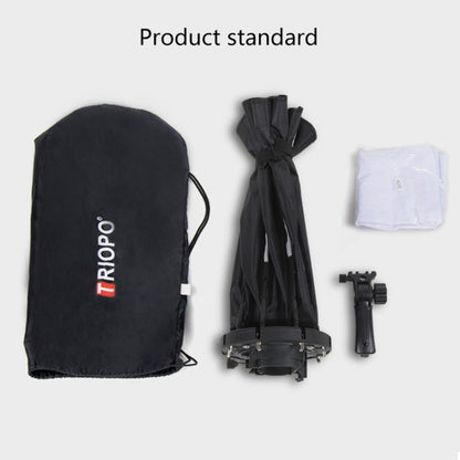 TRIOPO KS2-65 65cm Fast Loading Speedlite Flash Octagon Parabolic Softbox Diffuser, KS2-65