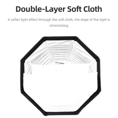 TRIOPO KX90 90cm Dome Speedlite Flash Octagon Parabolic Softbox Diffuser, KX90