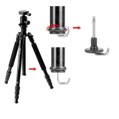 TRIOPO T258 Aluminum Alloy Tripod Monopod with D2 Ball Head, T258+D2