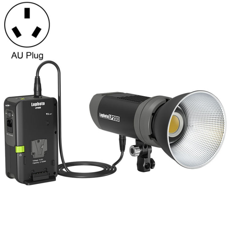 Lophoto LP-200Bi 200W Dual-Color Temperature Continuous Light LED Studio Video Fill Light, LP-200Bi