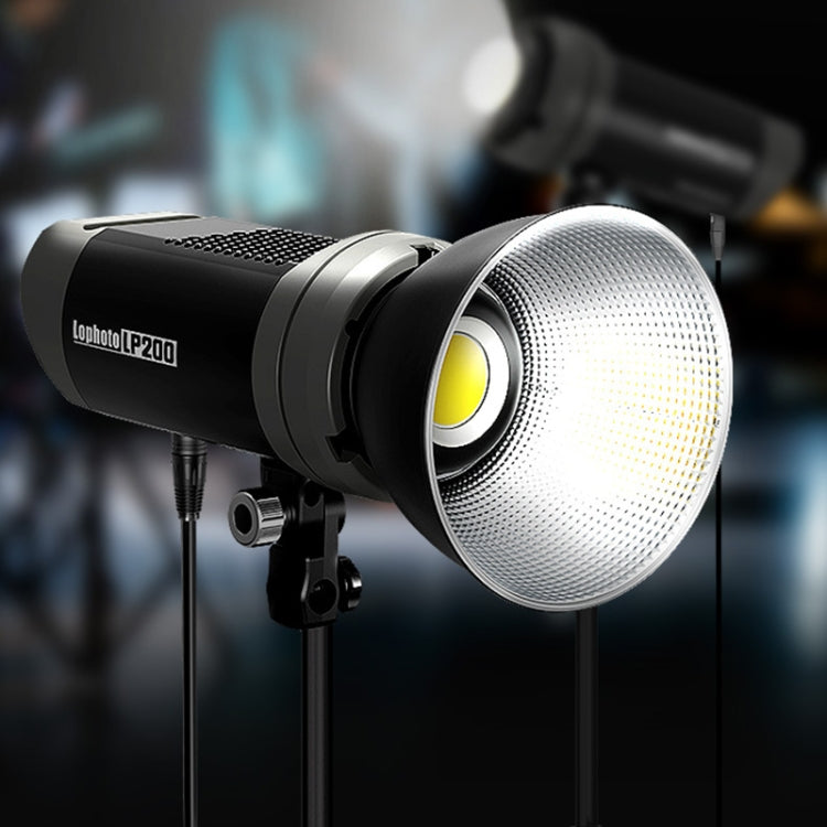 Lophoto LP-200Bi 200W Dual-Color Temperature Continuous Light LED Studio Video Fill Light, LP-200Bi