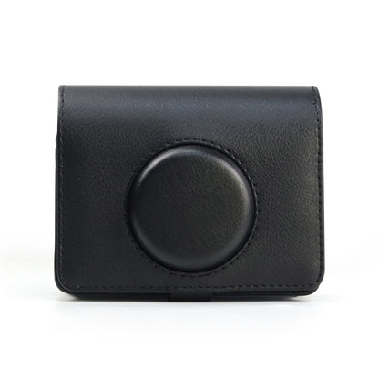 Retro Full Body Camera PU Leather Case Bag with Strap for FUJIFILM instax mini Evo, For FUJIFILM instax mini Evo Retro