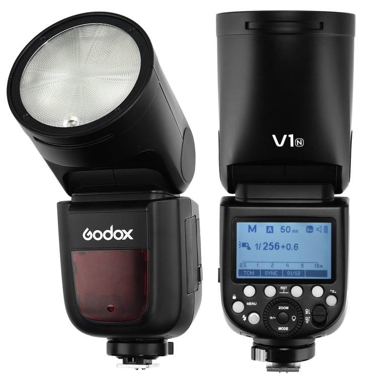Godox V1N Round Head TTL Flash Speedlite for Nikon, V1N for Nikon