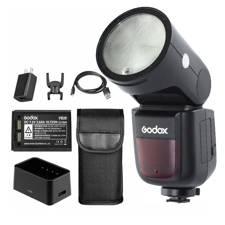 Godox V1S Round Head TTL Flash Speedlite for Sony, V1S for Sony