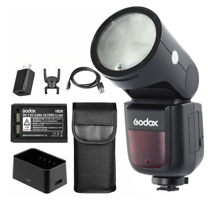 Godox V1S Round Head TTL Flash Speedlite for Sony, V1S for Sony