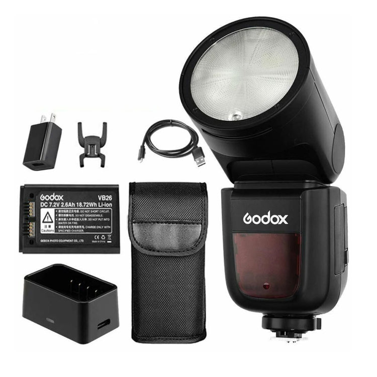 Godox V1P Round Head TTL Flash Speedlite for Pentax, V1P for Pentax