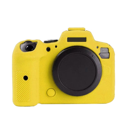 For Canon EOS R6 Litchi Texure Soft Silicone Case, For Canon EOS R6