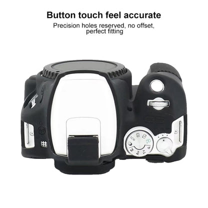 For Canon EOS 200D / EOS 200D Mark II Soft Silicone Protective Case, For Canon EOS 200D, For Canon EOS 200D / EOS 200D Mark II