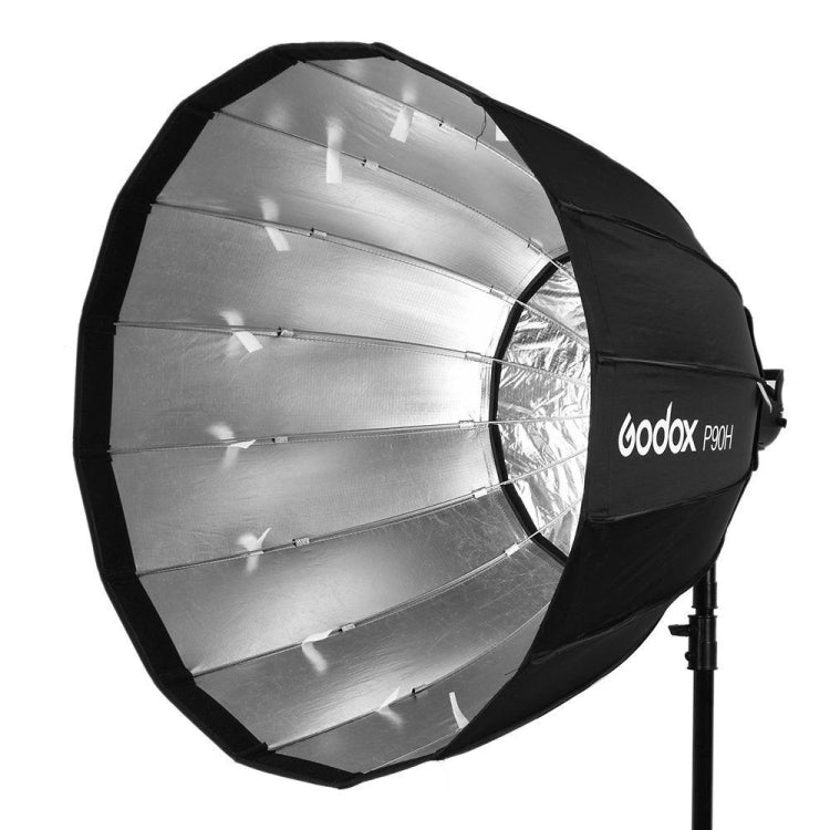 Godox P90H 90cm Deep Parabolic Softbox Reflector Diffuser Studio Light Box, P90H