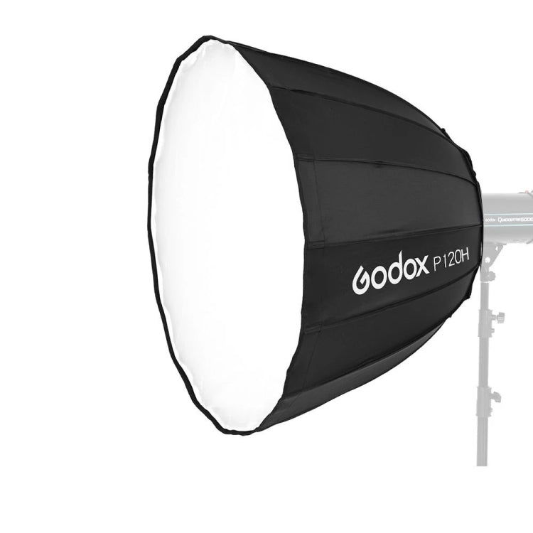 Godox P120H 120cm Deep Parabolic Softbox Reflector Diffuser Studio Light Box, P120H