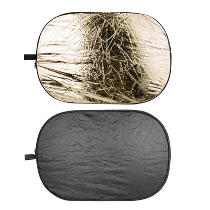 Godox FT05-1 100 x 150cm 5-in-1 Silver / Soft / Gold / White / Black Oval Folding Reflector Board, 5 in 1 100 x 150cm