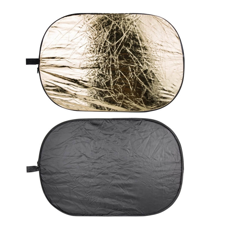Godox FT05-1 150 x 200cm 5-in-1 Silver / Soft / Gold / White / Black Oval Folding Reflector Board, 5 in 1 150 x 200cm