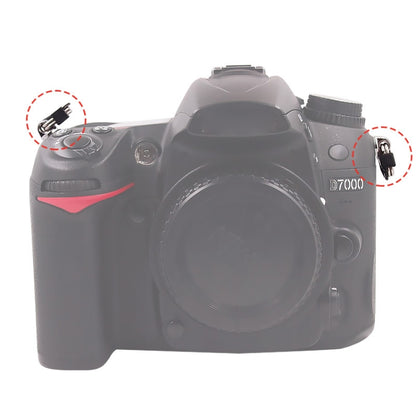 10 PCS BEXIN ZH-TQ Camera Shoulder Strap Split Triangle Ring Hook with Bracket, ZH-TQ