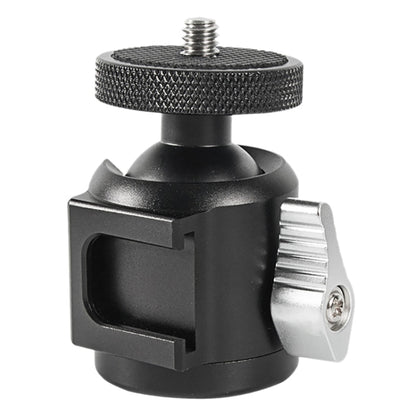 BEXIN HK25 Aluminum Alloy Cold Shoe Tripod Adapter Ball Head, HK25