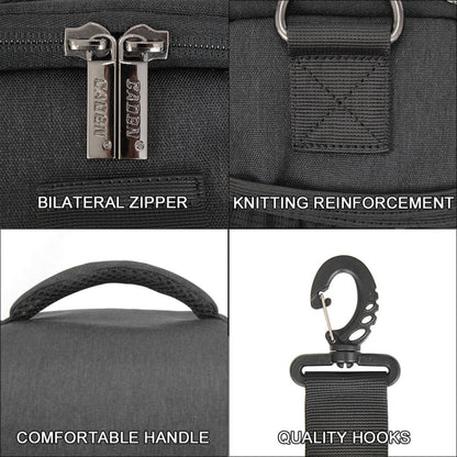 CADEN D11 Waterproof Crossbody Shoulder SLR Camera Bag, Size: 20.5 x 16 x 27cm, D1 20.5 x 16 x 27cm