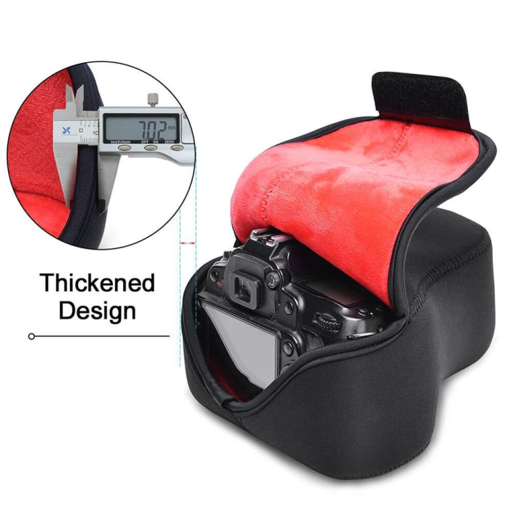 CADeN H6 Shockproof Waterproof Camera Liner Neoprene Bag Case, Size: 17 x 10.5 x 22cm, 17 x 10.5 x 22cm