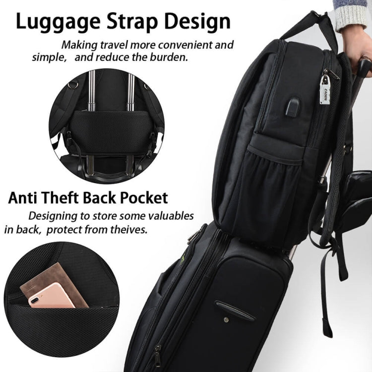 CADeN L5 III Multi-function Digital Camera Dual Shoulders Bag Backpack
