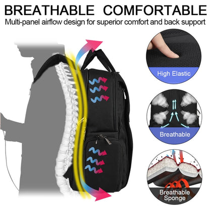 CADeN L5 III Multi-function Digital Camera Dual Shoulders Bag Backpack