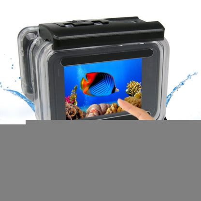 For GoPro HERO6 /5 Touch Screen 45m Waterproof Housing Protective Case with Buckle Basic Mount & Screw, No Need to Remove Lens, 45m Waterproof