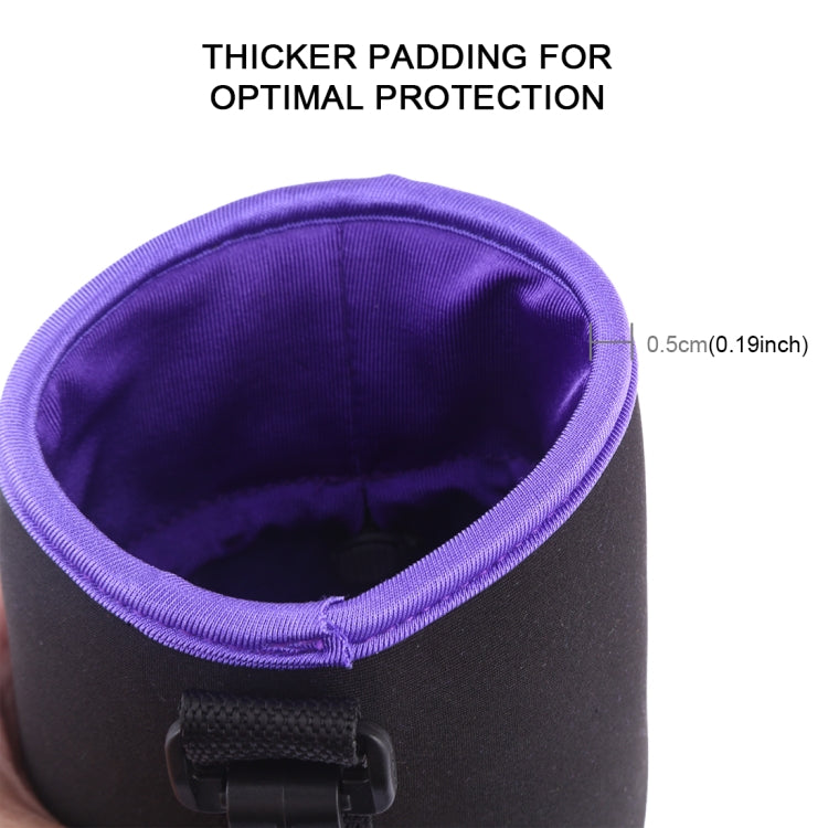 4 in 1 SLR Camera Lens Bag Micro Single Lens Bag Lens Inner Bile Bag Waterproof Protective Case Plus Velvet Thickening, 4 in 1
