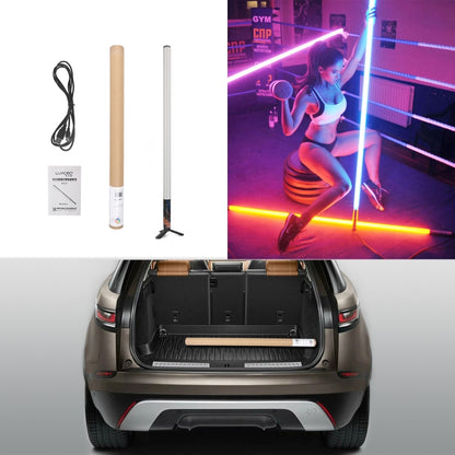 LUXCeO Mood1 85cm RGB Colorful Atmosphere Rhythm LED Stick Handheld Video Photo Fill Light, No Tripod, 85cm