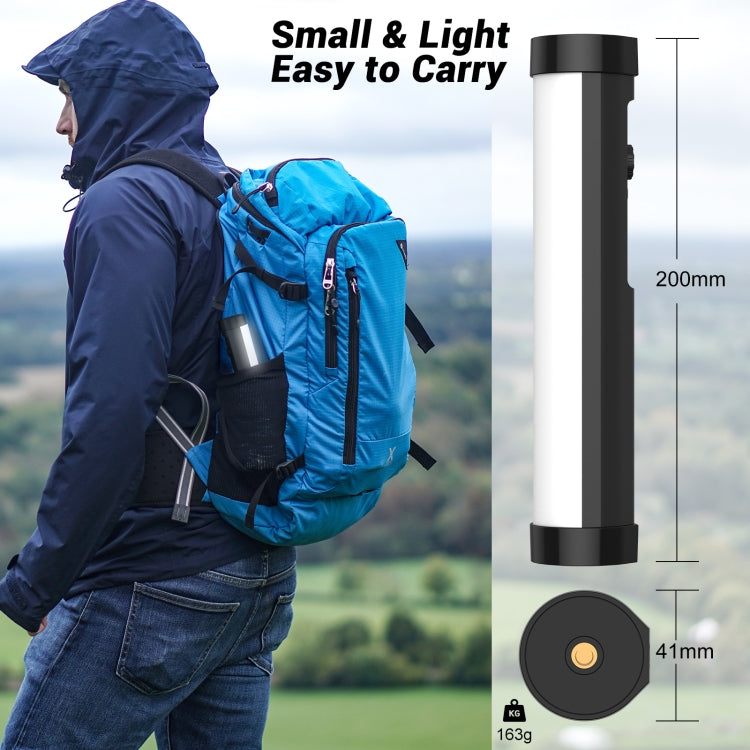 LUXCeO P100 RGB Photo Video Light Stick Handheld Fill Light with Remote Control & Grid Softbox, P100+Grid Softbox