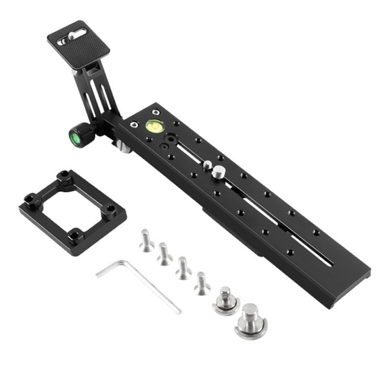 BEXIN VR-220 220mm Length Aluminum Alloy Extended Quick Release Plate for Manfrotto / Sachtler, VR-220