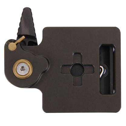 Fittest DBC-1 Aluminium Alloy Quick Release Clamp Adapter with 200PL-14 Quick Release Plate for Camera Tripod, DBC-1