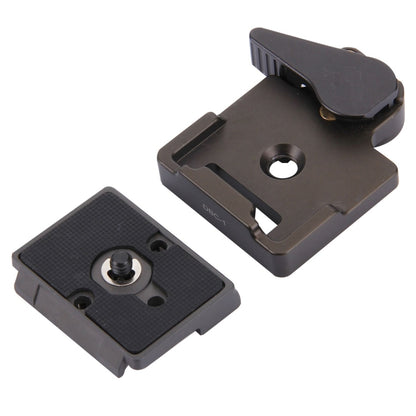 Fittest DBC-1 Aluminium Alloy Quick Release Clamp Adapter with 200PL-14 Quick Release Plate for Camera Tripod, DBC-1
