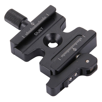 Fittest FC-50LS Aluminium Alloy Adjustable Knob & Lever Quick Release Clamp Plate, FC-50LS