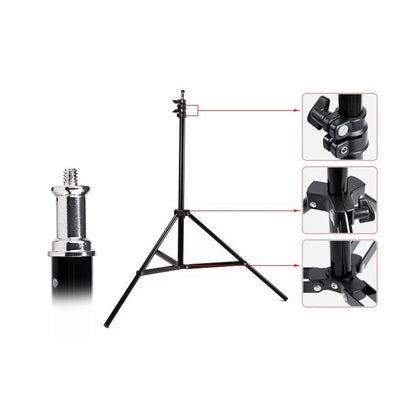 Godox SN303 2.8m Height Photography Aluminum Light Stand for Studio Flash Light, SN303