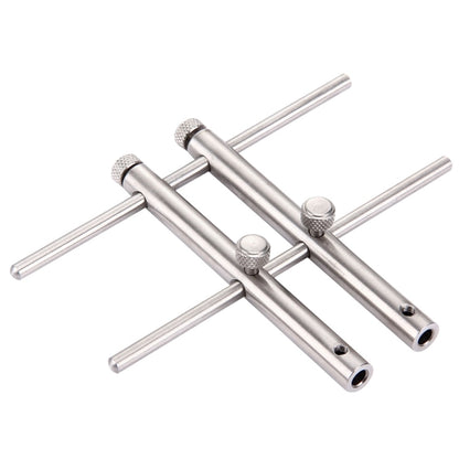 LRT-03 Professional DSLR Camera Lens Stainless Steel Spanner Wrench Open Repair Tool Kit with 3 Pairs of Spare Head