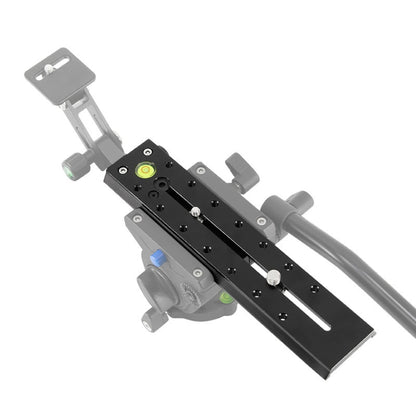 BEXIN VR-220L 220mm Length Aluminum Alloy Extended Quick Release Plate for Manfrotto / Sachtler