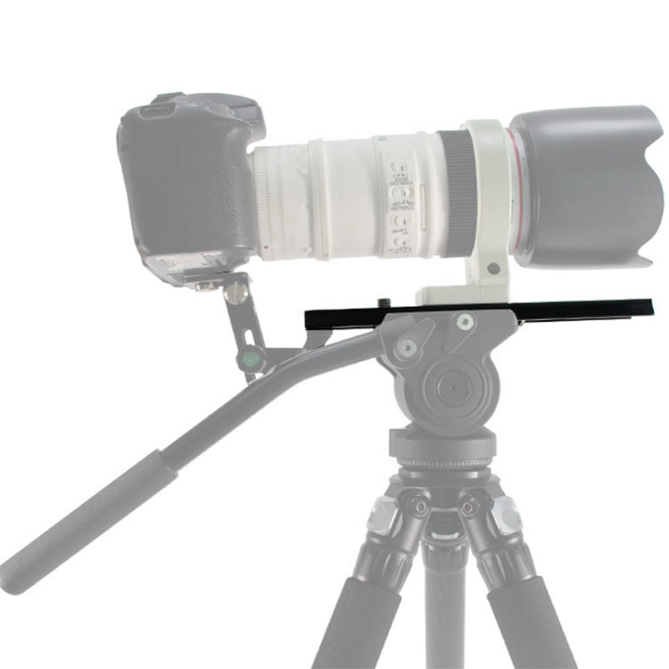 BEXIN B380-50 380mm Length Aluminum Alloy Extended Quick Release Plate for Manfrotto / Sachtler