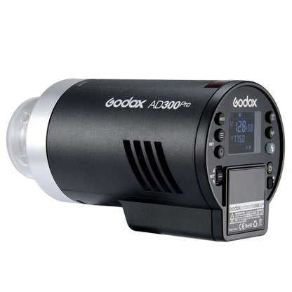 Godox  AD300 Pro 300Ws TTL HSS Pocket Flash Outdoor Speedlite Light Kits, AD300 Pro