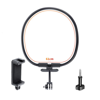 Hands Free Lazy Wearable Neck Camera Phone Holder with Phone Clamp, Extended Version, Neck Holder B