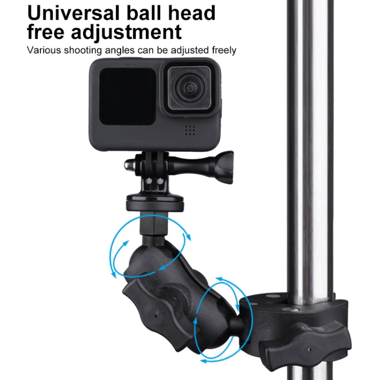 360 Rotation Adjustable Action Camera Bike Motorcycle Handlebar Holder, Standard Version