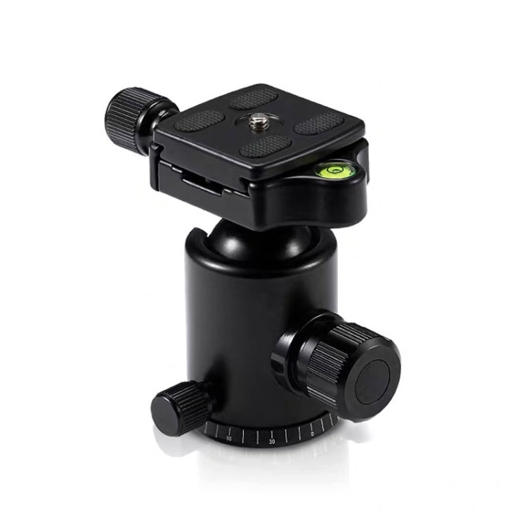 TRIOPO D-2A 360 Degree Rotation Aluminum Alloy Tripod 36mm Ball Head with Quick Release Plate, D-2A