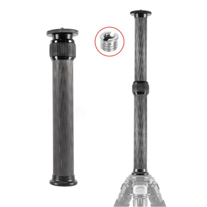 BEXIN P332C 237mm-396mm Tripod Extension Pole Carbon Fiber Center Column Tripod Extender, P332C