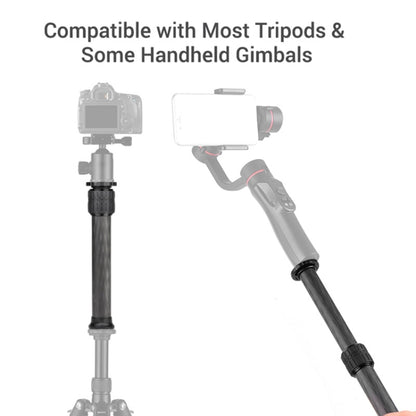 BEXIN P292C 236mm-396mm Tripod Extension Pole Carbon Fiber Center Column Tripod Extender, P292C