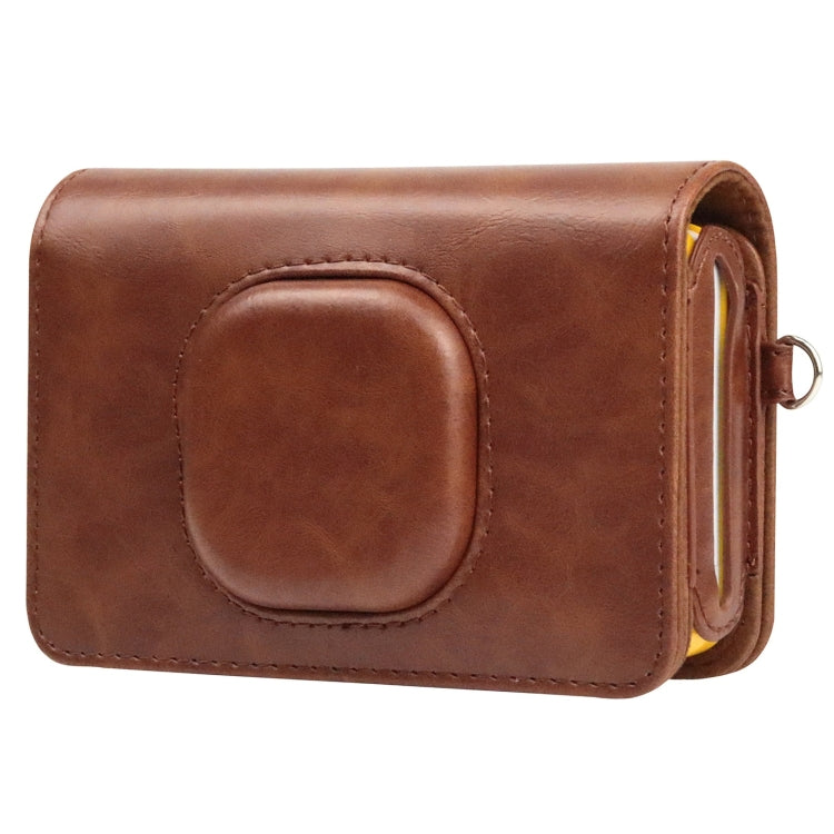 For Kodak Mini Shot2 C210 instax Full Body Camera PU Leather Case Bag with Strap, For Kodak Mini Shot2 C210